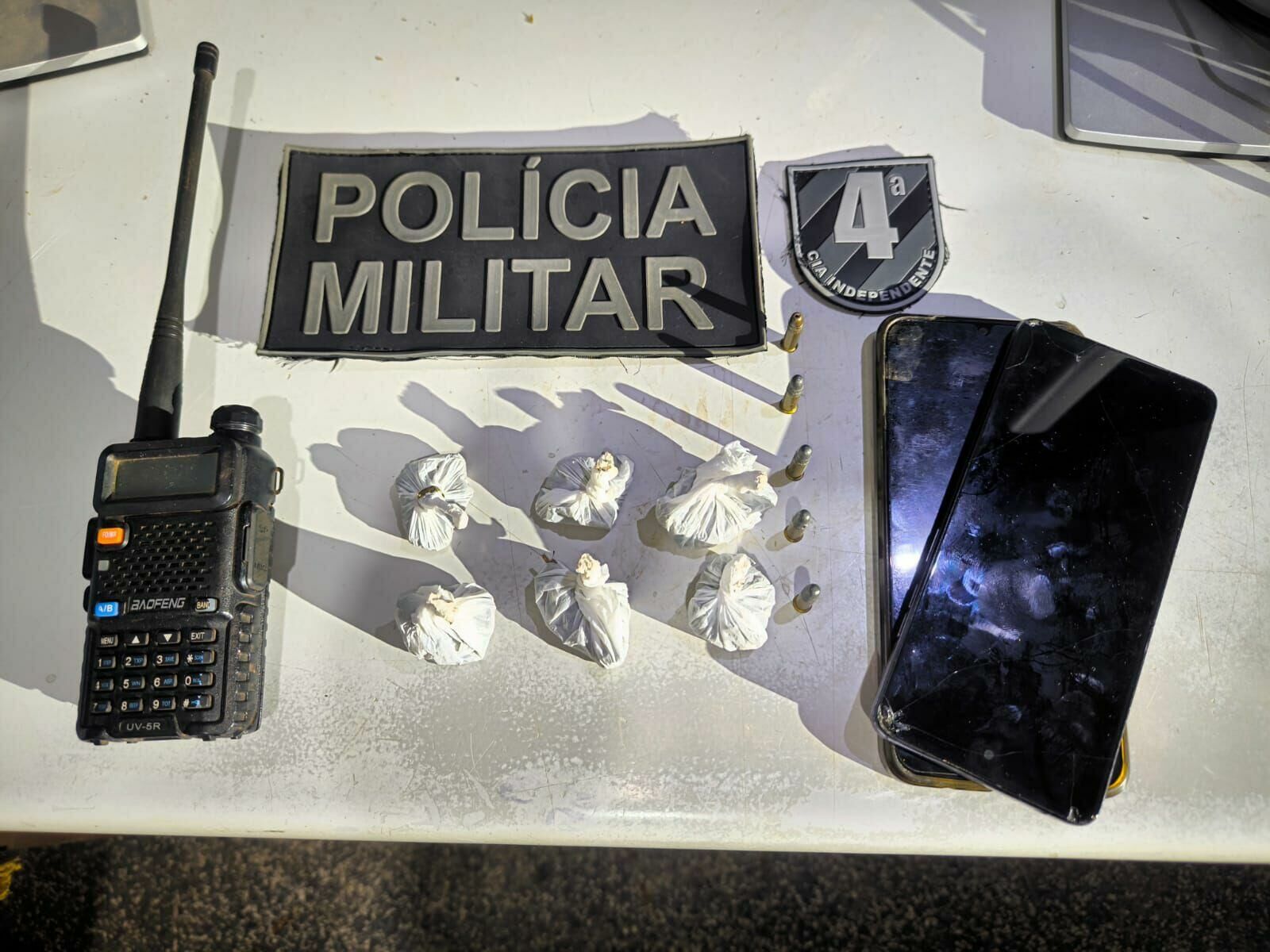 Imagem de compartilhamento para o artigo Jovem é preso por posse ilegal de munição e adolescente é apreendido por tráfico em Chapadão do Sul da MS Todo dia